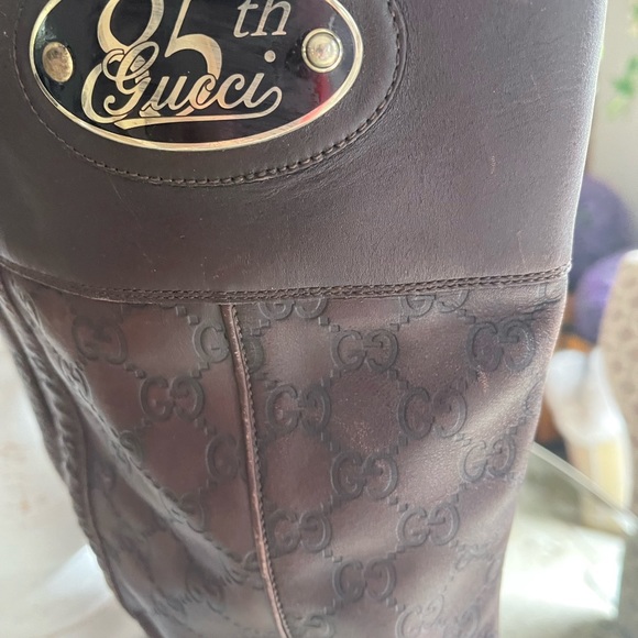 Gucci vintage equestrian woman’s boots size 10 - Picture 3 of 4